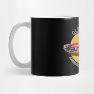 Challenger RT American Muscle Car 60s 70s Old is Gold Mug